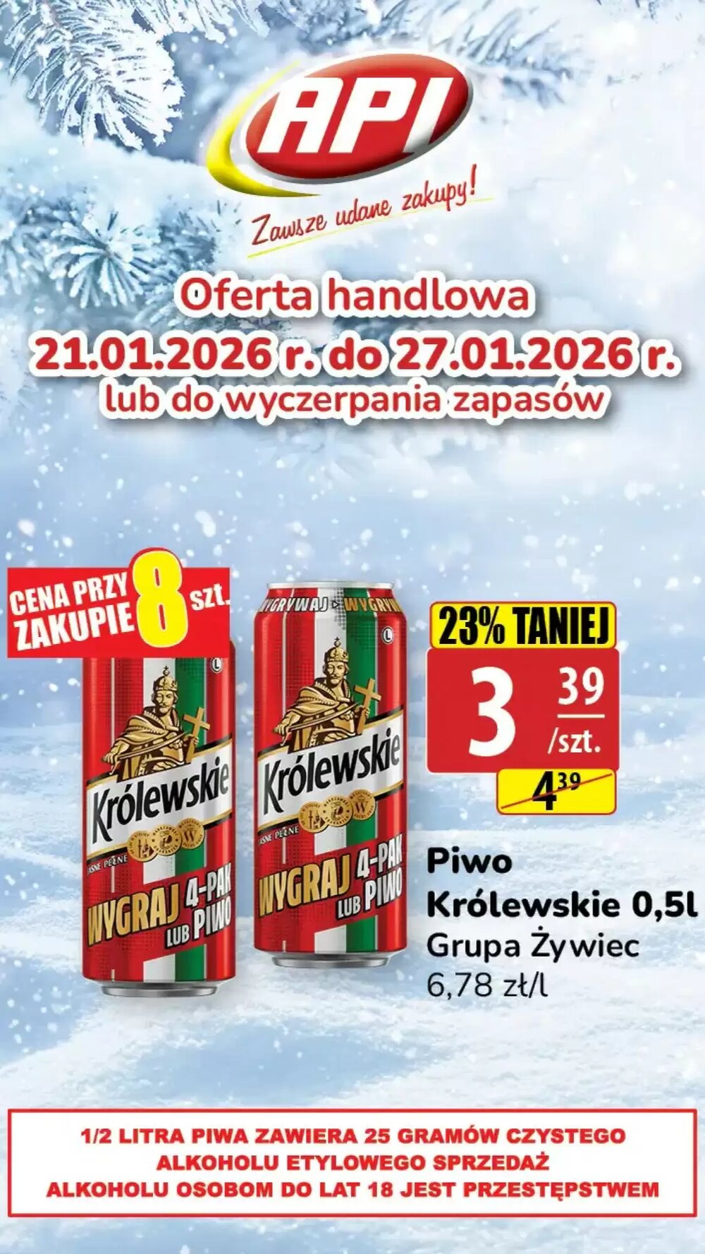 Gazetka promocyjna API MARKET  ważna od 21.01.2026 - Strona 5.
