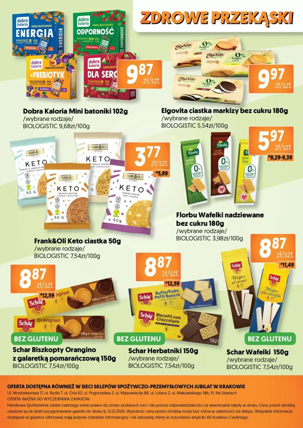 Gazetka promocyjna Jubilat  ważna od 21.01.2026 - Strona 20.