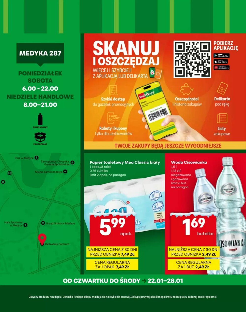Gazetka promocyjna Delikatesy Centrum  ważna od 22.01.2026 - Strona 4.