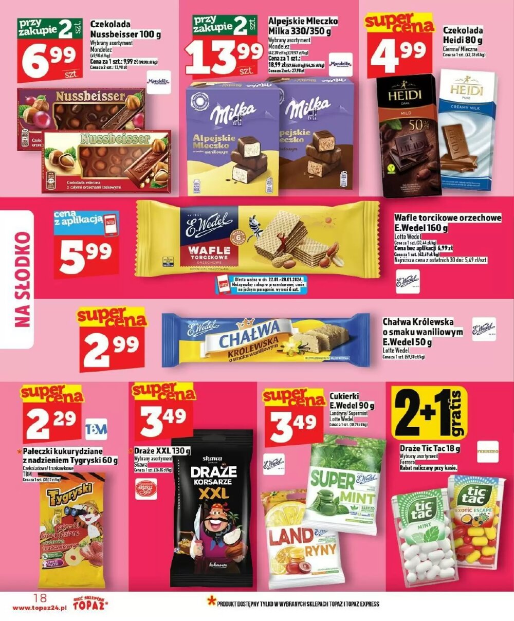 Gazetka promocyjna Topaz  ważna od 22.01.2026 - Strona 18.