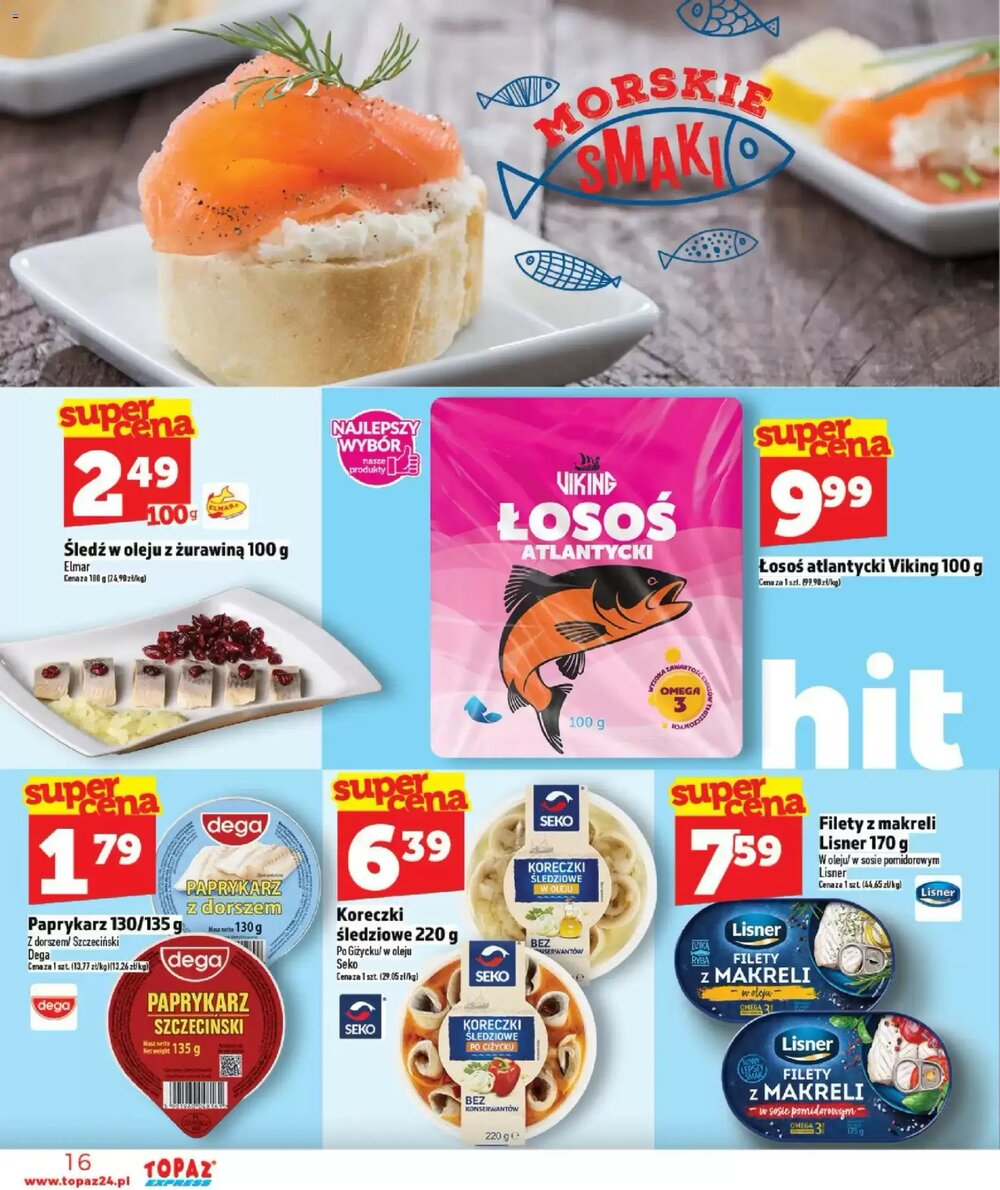 Gazetka promocyjna Topaz Express  ważna od 22.01.2026 - Strona 16.