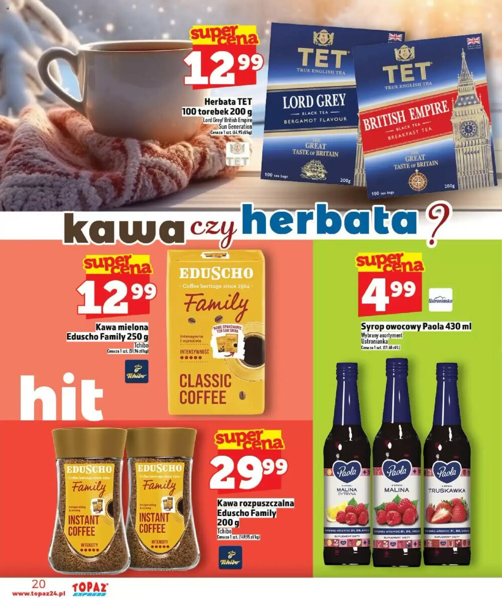 Gazetka promocyjna Topaz Express  ważna od 22.01.2026 - Strona 20.