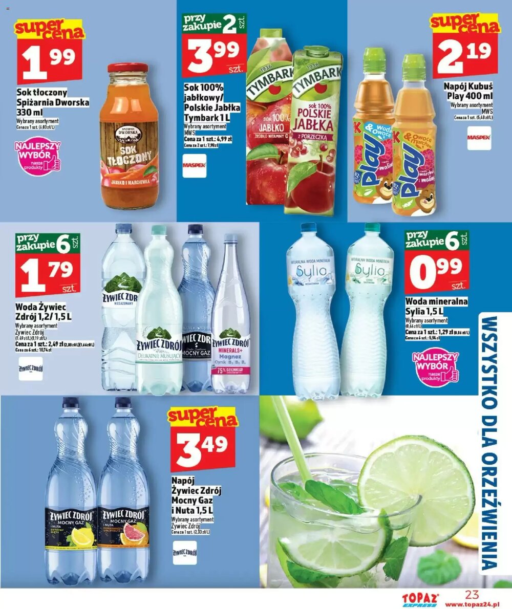 Gazetka promocyjna Topaz Express  ważna od 22.01.2026 - Strona 23.