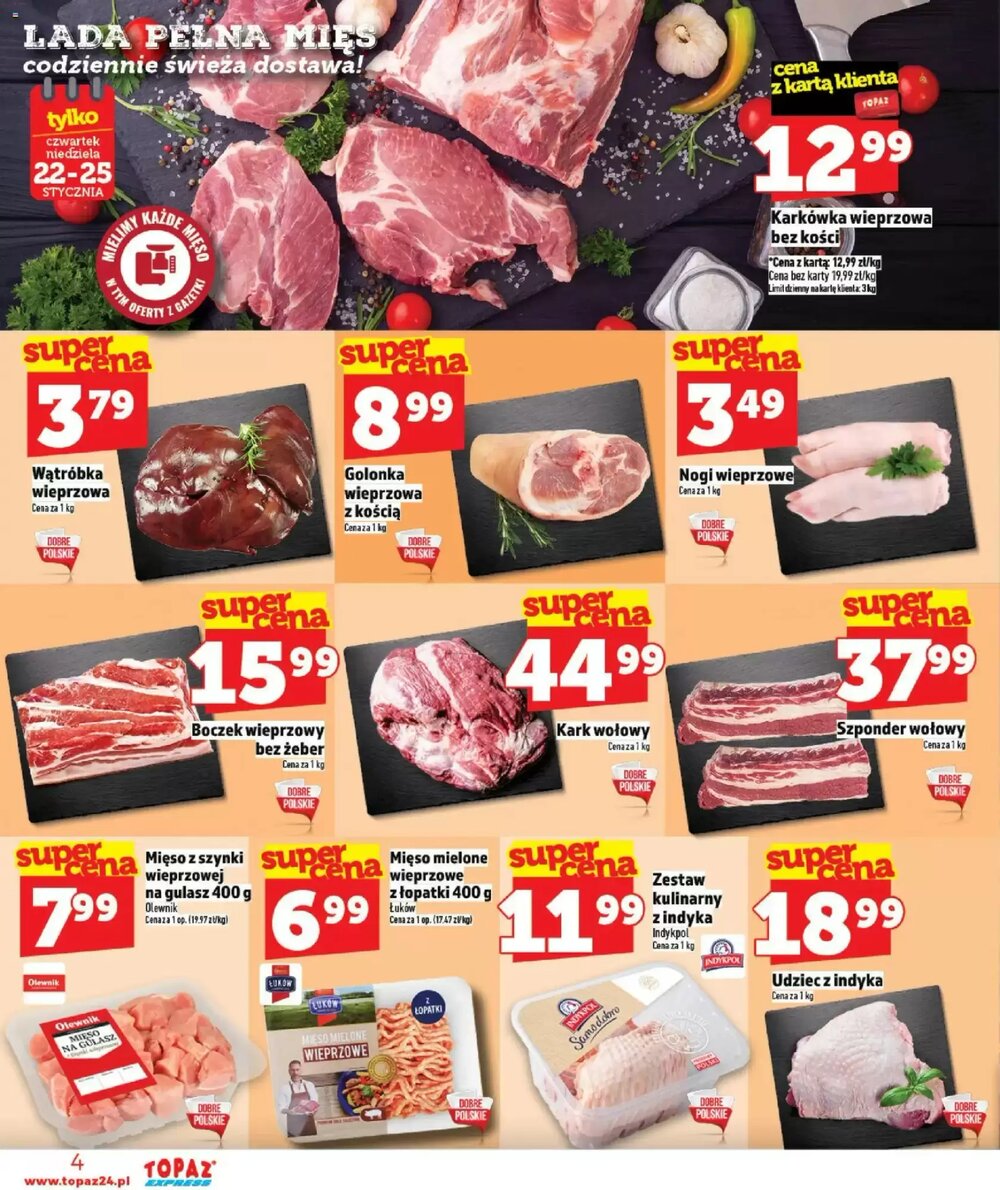 Gazetka promocyjna Topaz Express  ważna od 22.01.2026 - Strona 4.