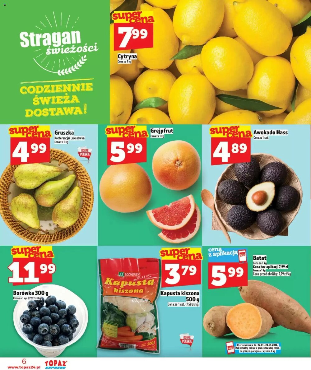 Gazetka promocyjna Topaz Express  ważna od 22.01.2026 - Strona 6.
