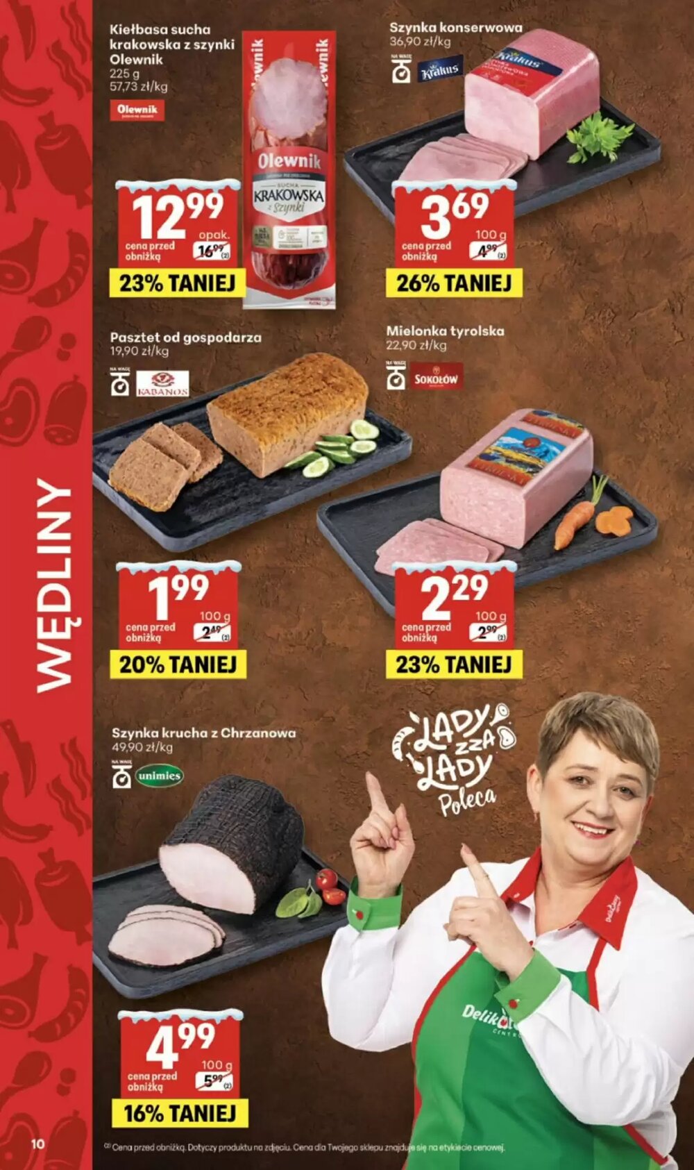 Gazetka promocyjna Delikatesy Centrum  ważna od 22.01.2026 - Strona 10.