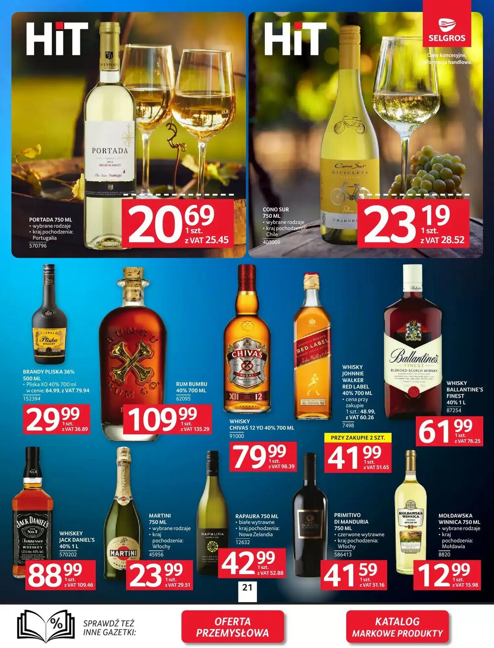 Gazetka promocyjna Selgros  ważna od 22.01.2026 - Strona 21.