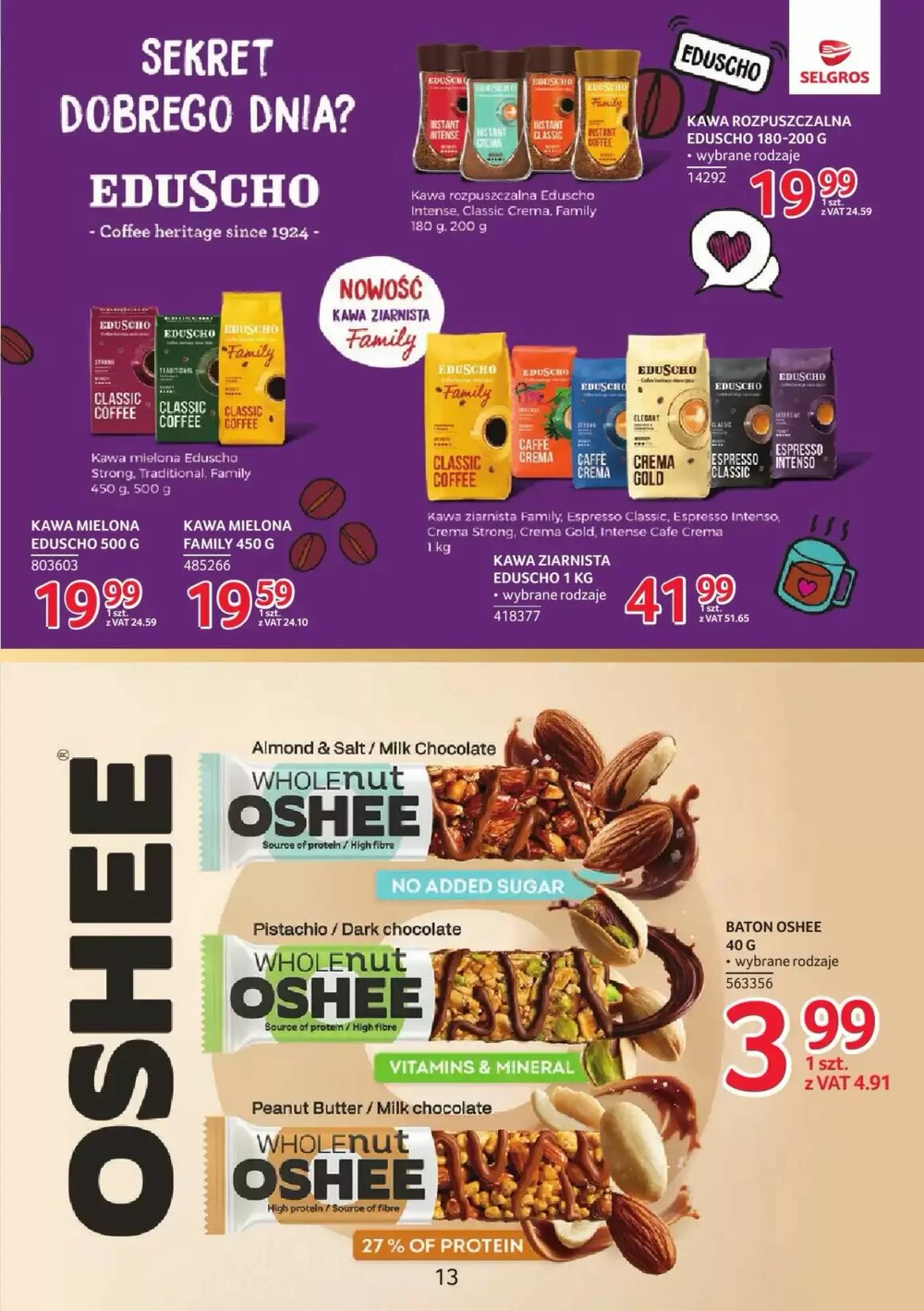 Gazetka promocyjna Selgros  ważna od 22.01.2026 - Strona 13.