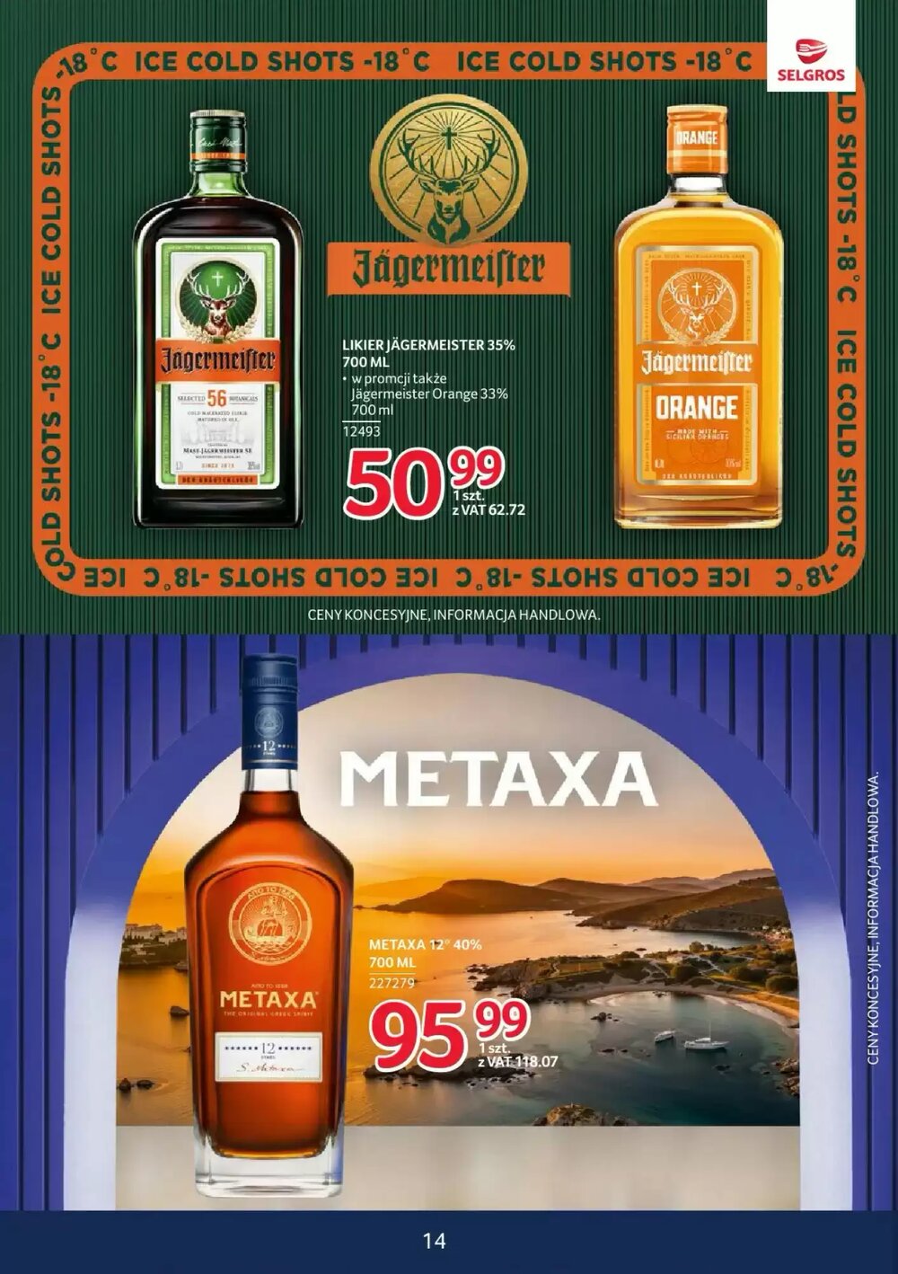 Gazetka promocyjna Selgros  ważna od 22.01.2026 - Strona 14.