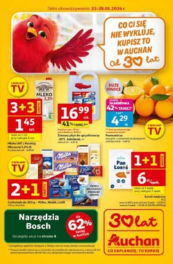 Gazetka promocyjna Auchan  ważna od 22.01.2026 - Strona 1.