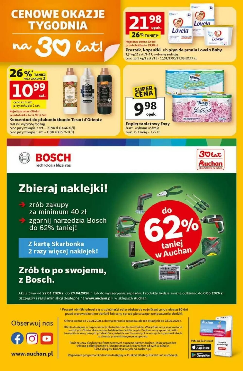 Gazetka promocyjna Auchan  ważna od 22.01.2026 - Strona 8.