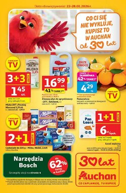 Gazetka promocyjna Auchan  ważna od 22.01.2026 - Strona 1.