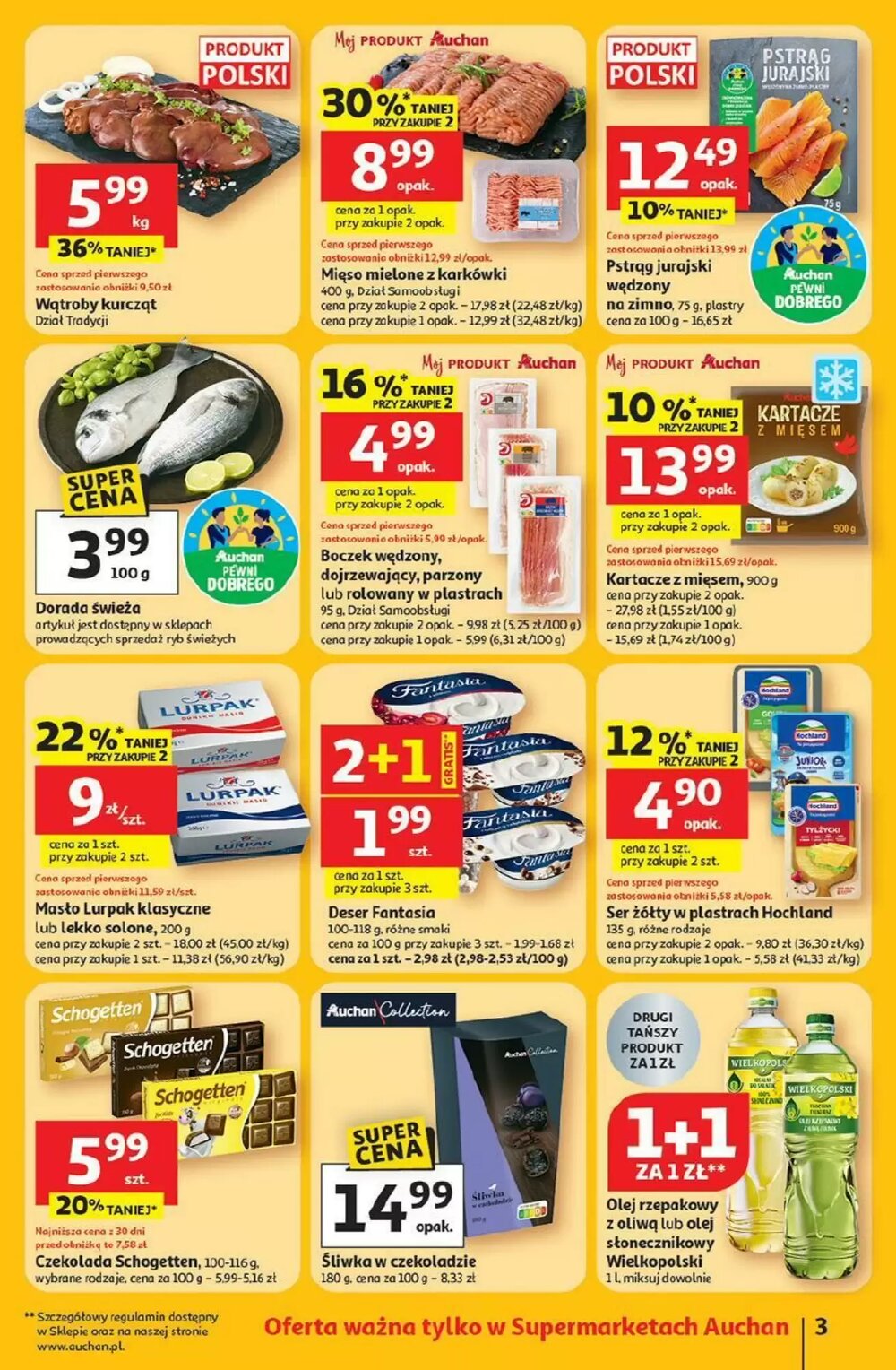 Gazetka promocyjna Auchan  ważna od 22.01.2026 - Strona 3.