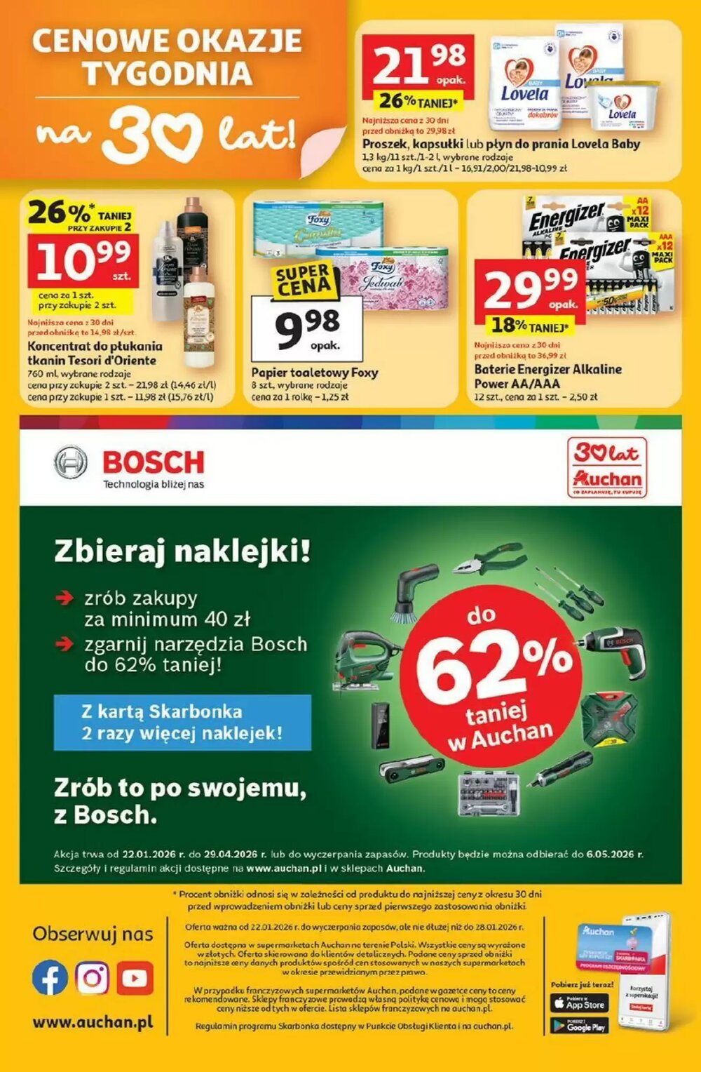 Gazetka promocyjna Auchan  ważna od 22.01.2026 - Strona 4.
