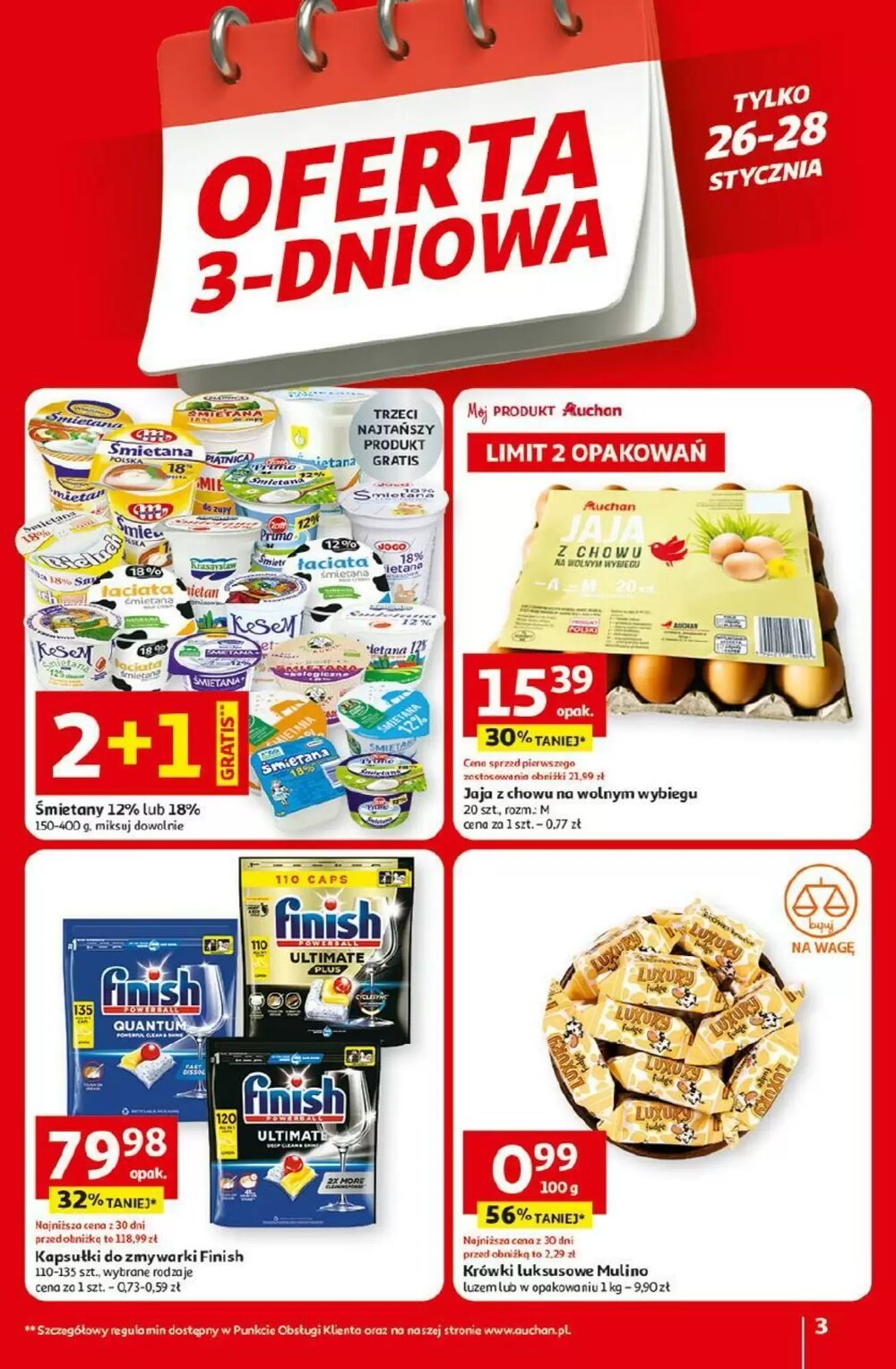 Gazetka promocyjna Auchan  ważna od 22.01.2026 - Strona 3.