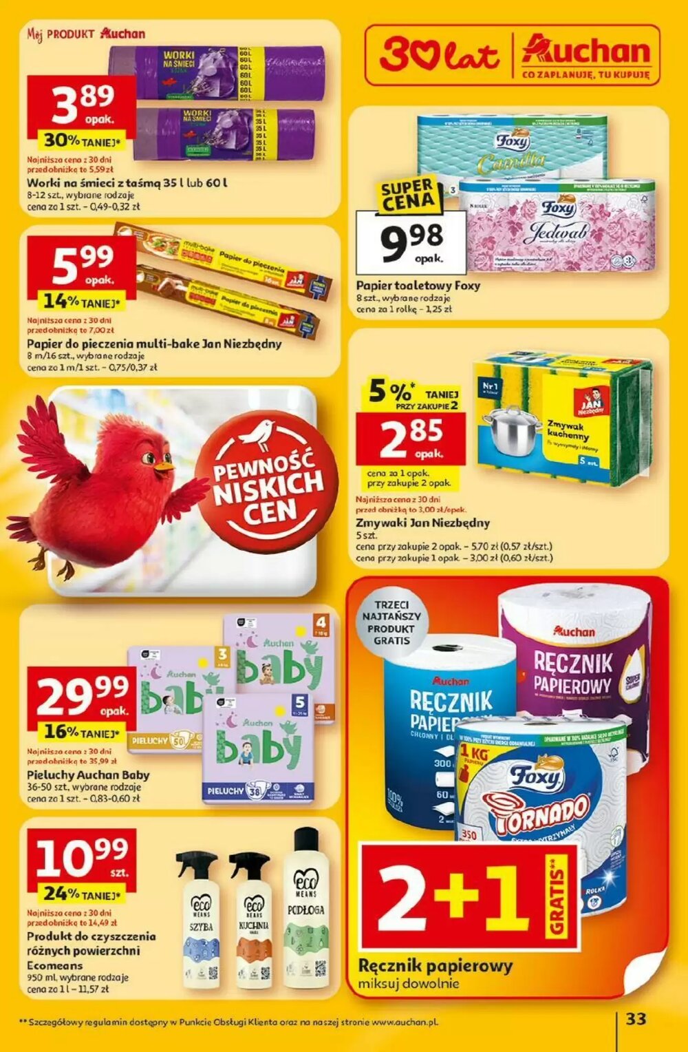Gazetka promocyjna Auchan  ważna od 22.01.2026 - Strona 33.