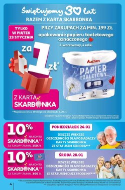 Gazetka promocyjna Auchan  ważna od 22.01.2026 - Strona 4.