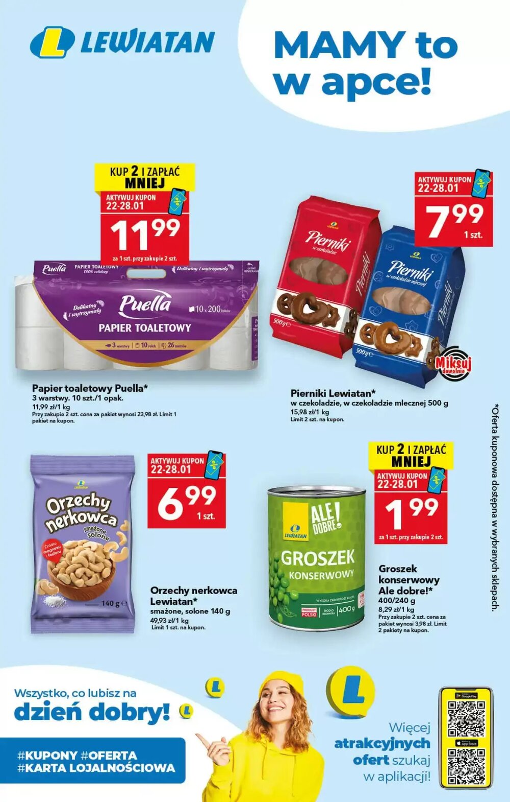 Gazetka promocyjna Lewiatan  ważna od 22.01.2026 - Strona 1.