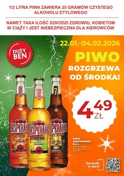 Gazetka promocyjna Duży Ben  ważna od 22.01.2026 - Strona 1.
