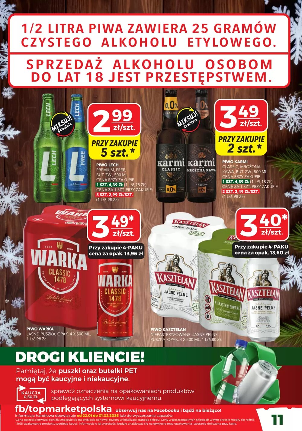 Gazetka promocyjna Top Market  ważna od 22.01.2026 - Strona 11.