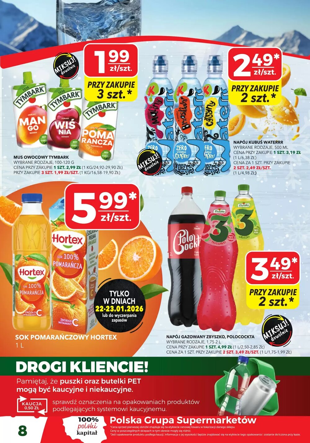 Gazetka promocyjna Top Market  ważna od 22.01.2026 - Strona 8.