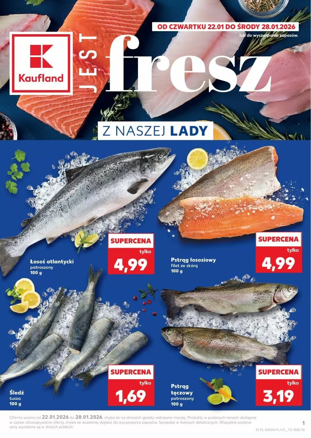 Gazetka promocyjna Kaufland ważna od 22.01.2026 - Strona 1.
