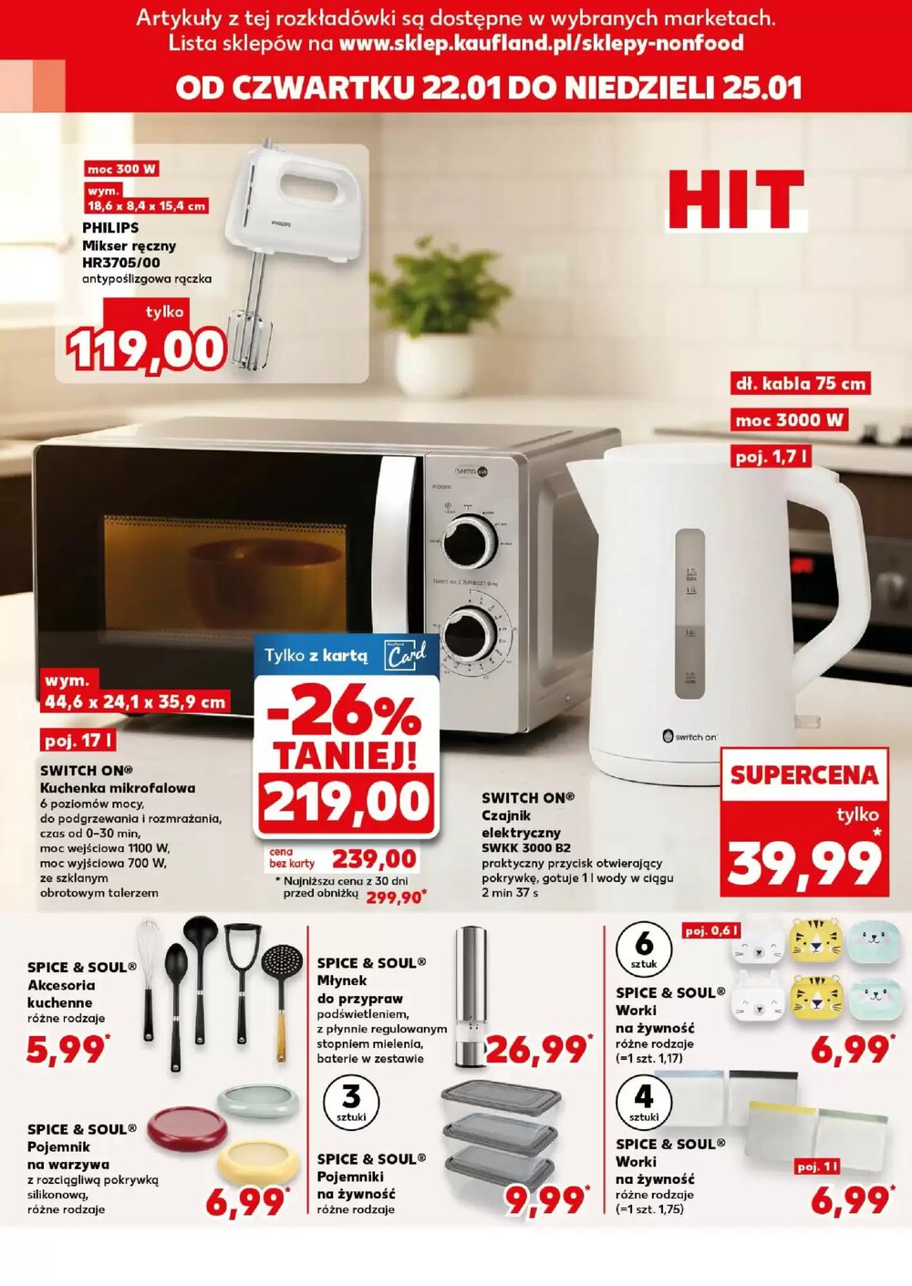 Gazetka promocyjna Kaufland ważna od 22.01.2026 - Strona 10.