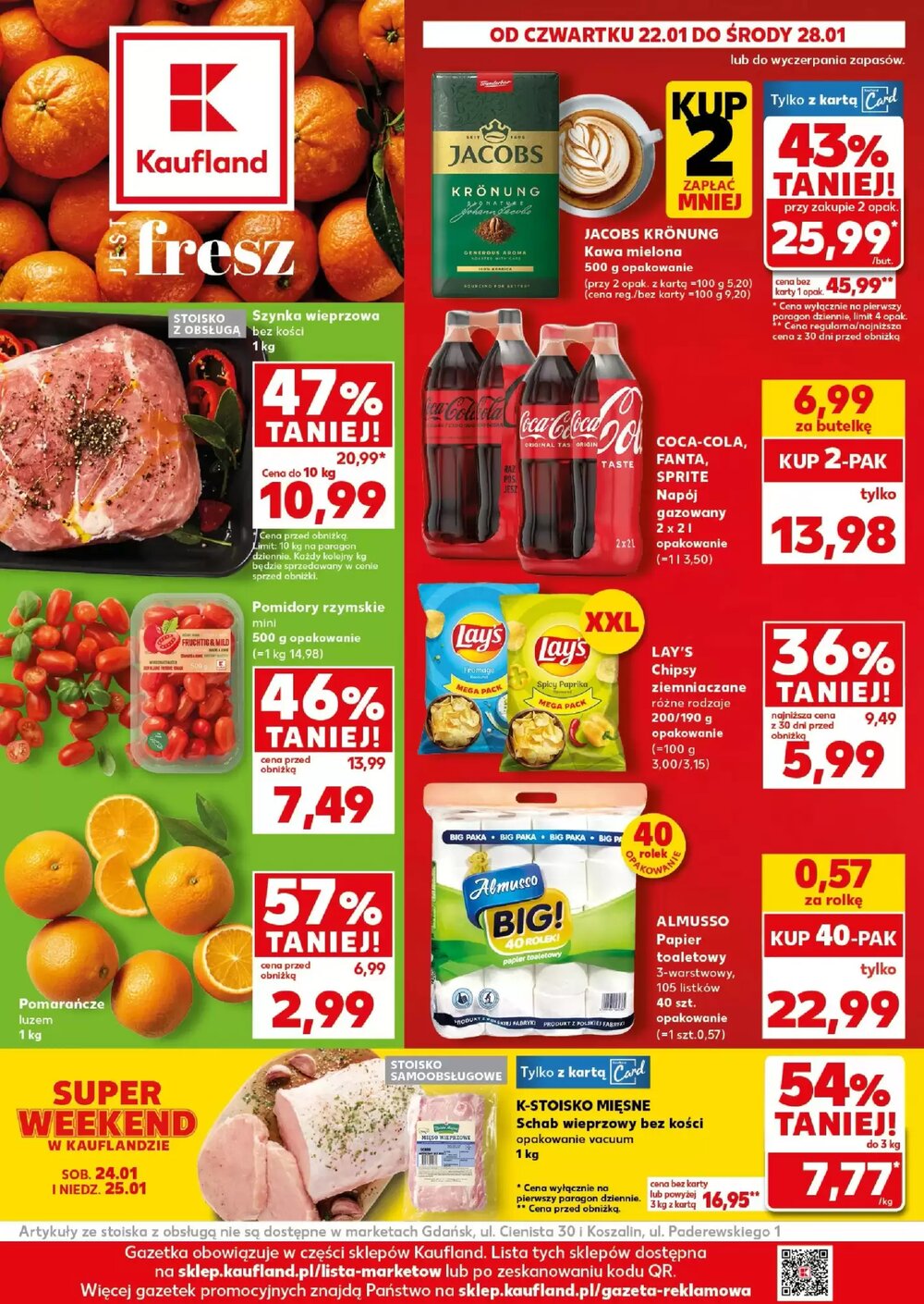 Gazetka promocyjna Kaufland ważna od 22.01.2026 - Strona 1.
