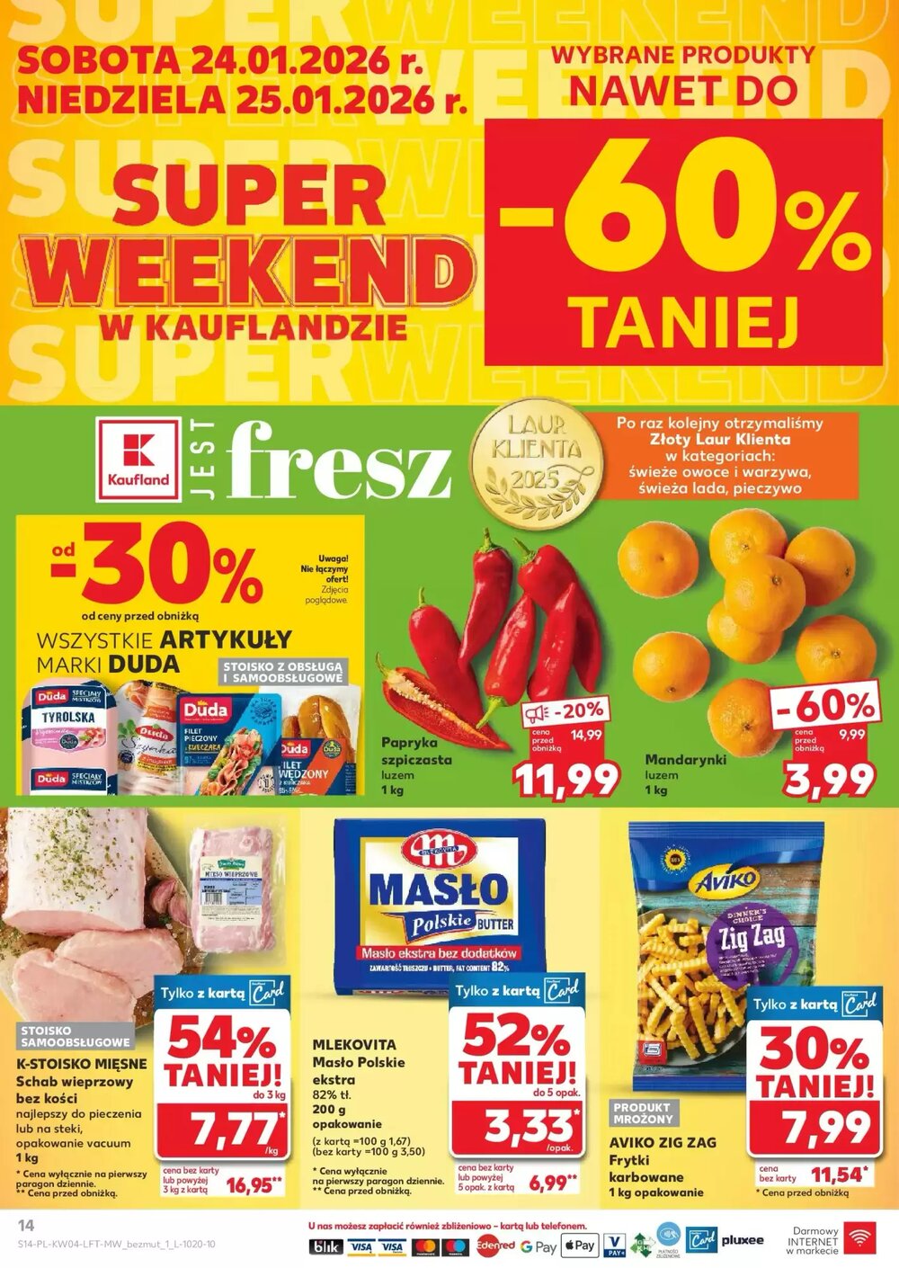 Gazetka promocyjna Kaufland ważna od 22.01.2026 - Strona 14.