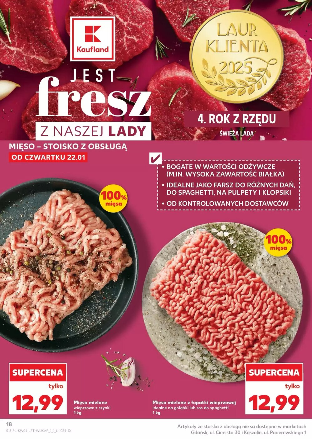 Gazetka promocyjna Kaufland ważna od 22.01.2026 - Strona 18.