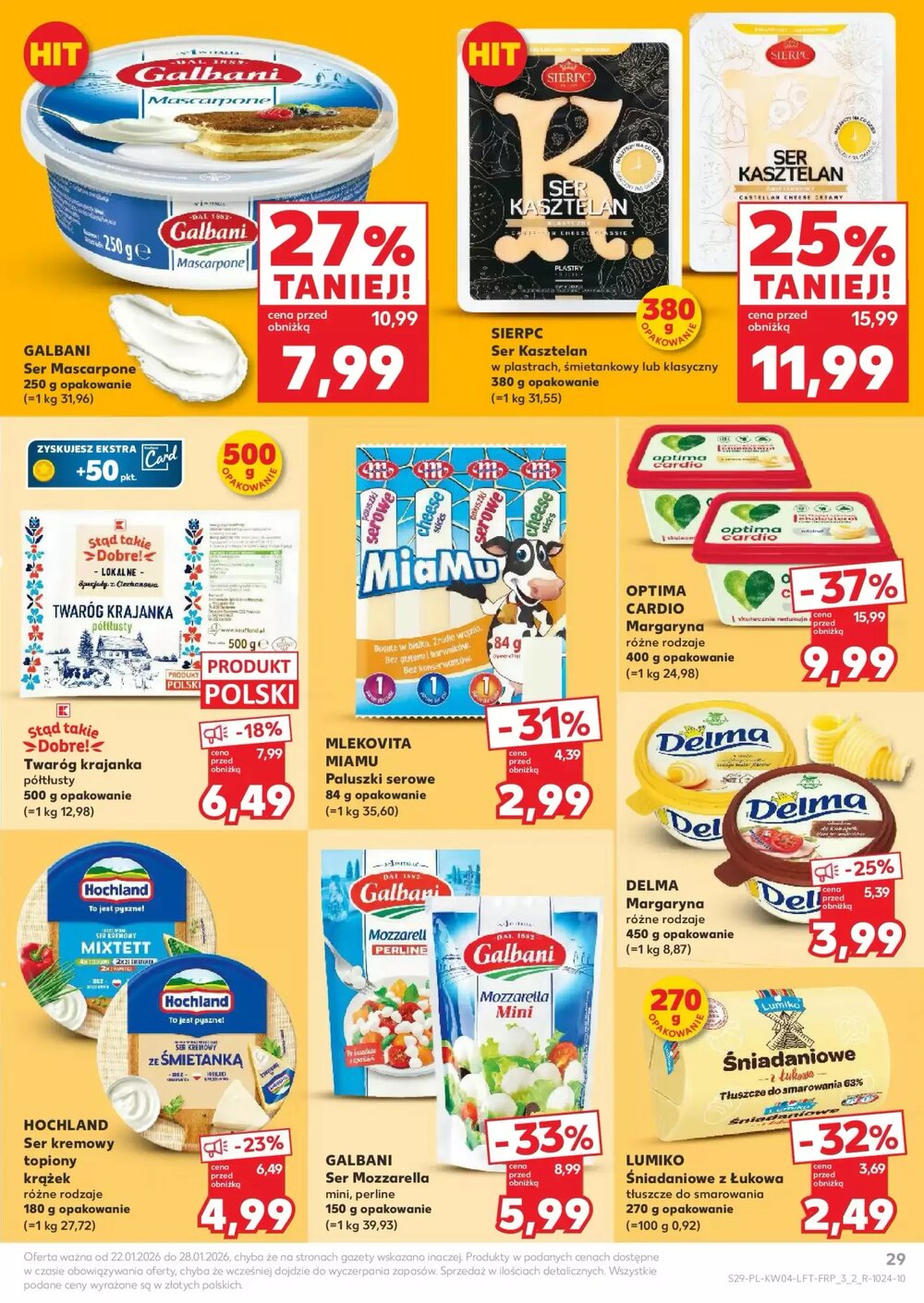 Gazetka promocyjna Kaufland ważna od 22.01.2026 - Strona 29.
