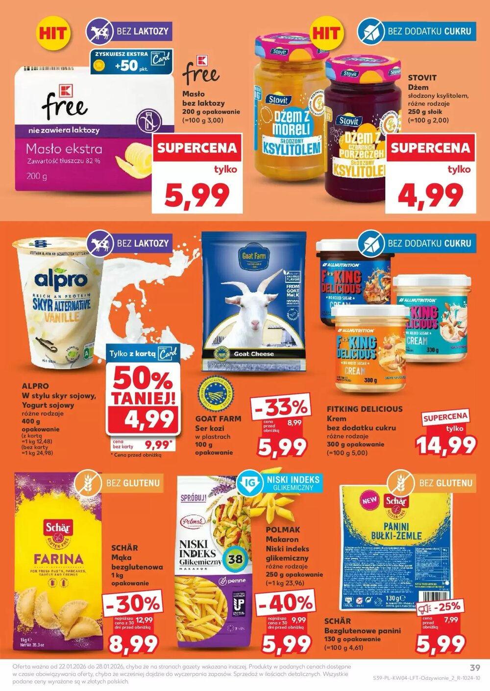 Gazetka promocyjna Kaufland ważna od 22.01.2026 - Strona 39.