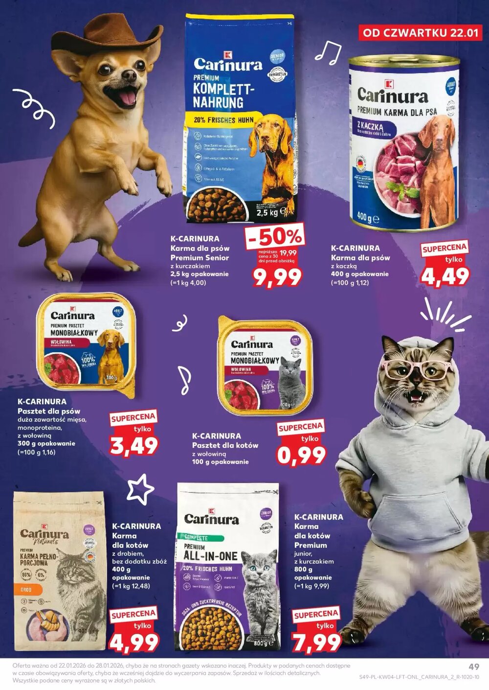 Gazetka promocyjna Kaufland ważna od 22.01.2026 - Strona 49.