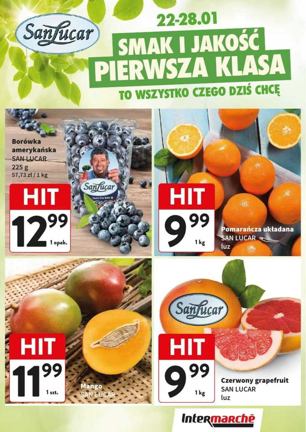 Gazetka promocyjna Intermarche  ważna od 22.01.2026 - Strona 1.