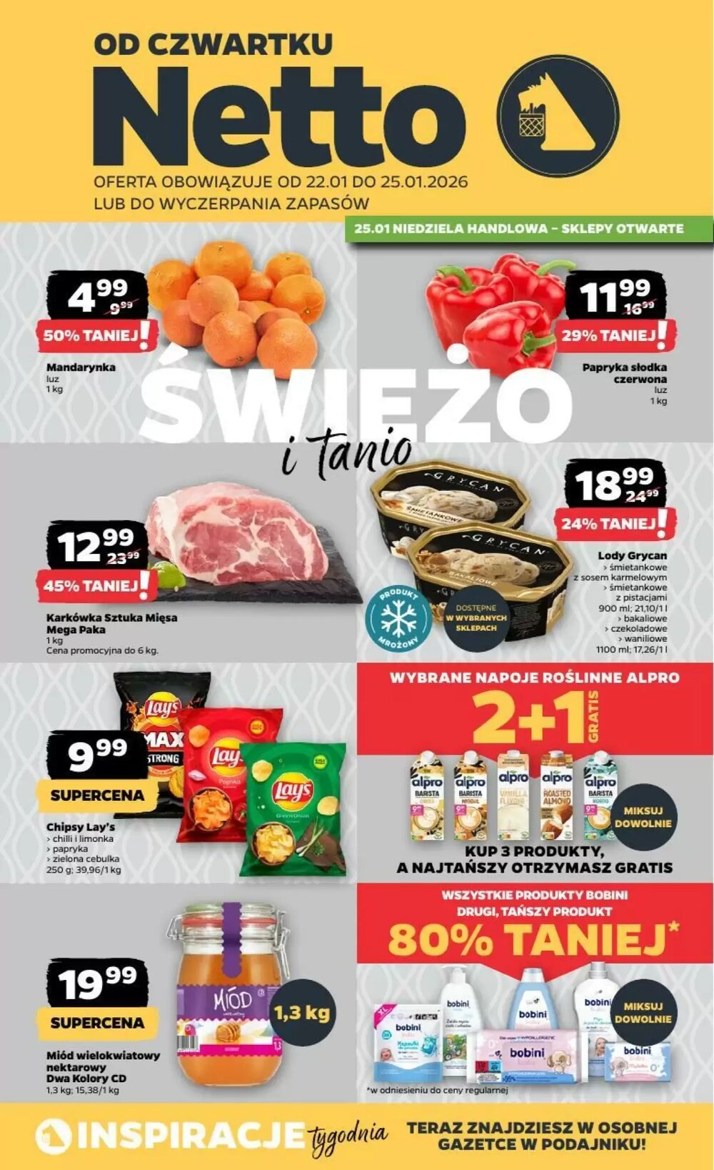 Gazetka promocyjna Netto  ważna od 22.01.2026 - Strona 1.