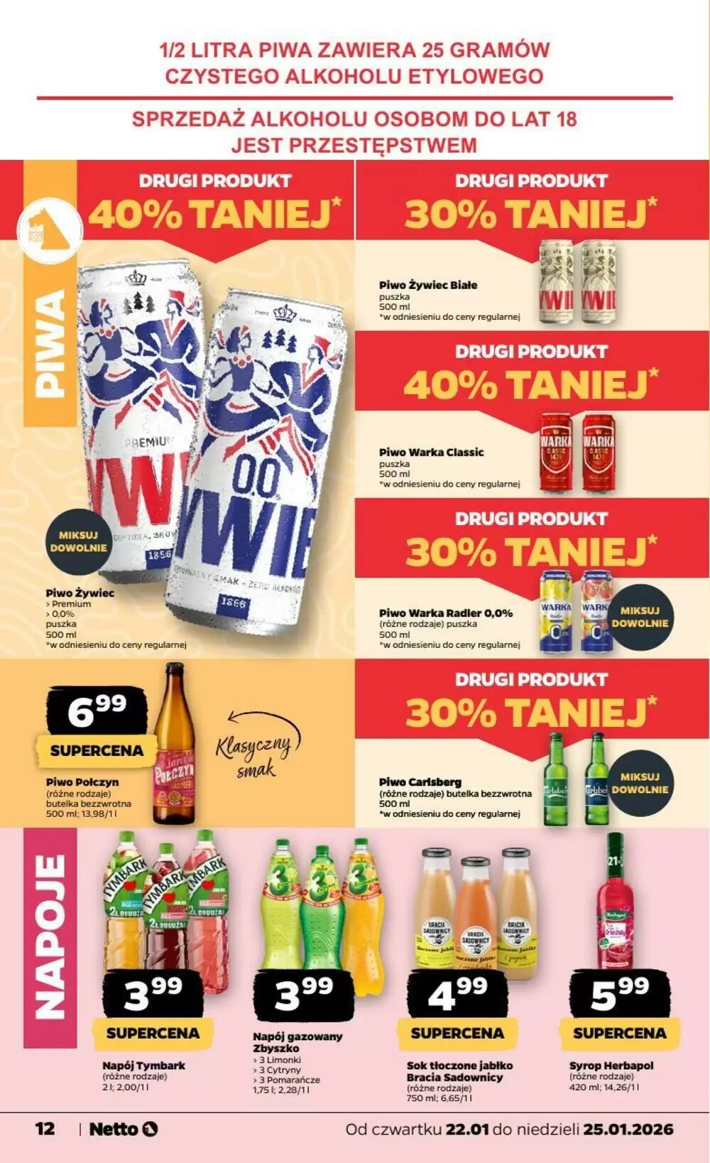 Gazetka promocyjna Netto  ważna od 22.01.2026 - Strona 12.
