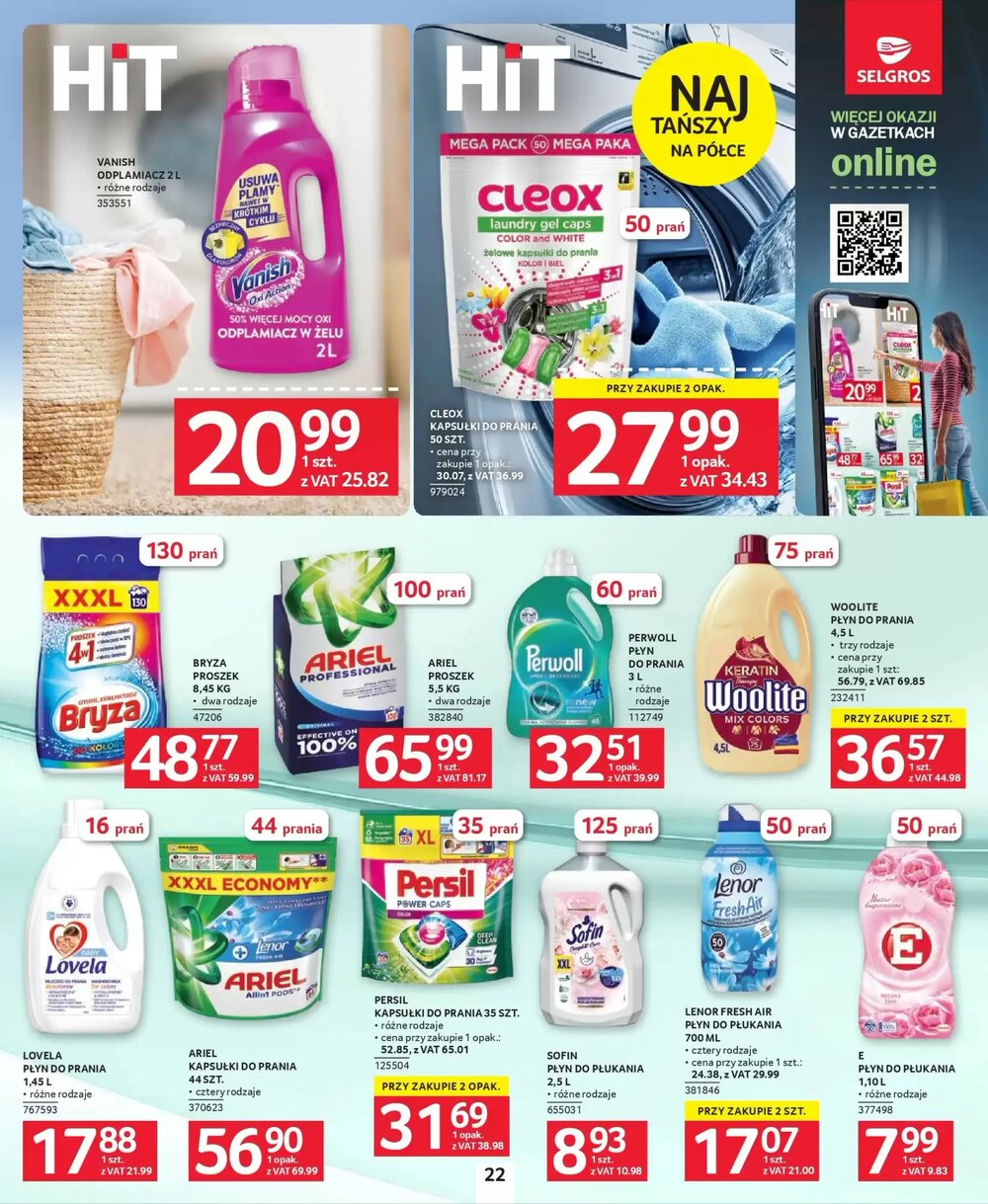 Gazetka promocyjna Selgros  ważna od 22.01.2026 - Strona 21.