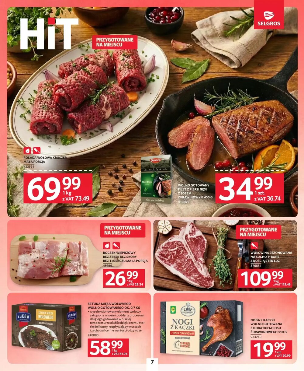 Gazetka promocyjna Selgros  ważna od 22.01.2026 - Strona 7.