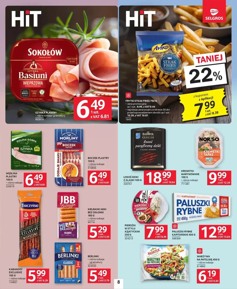 Gazetka promocyjna Selgros  ważna od 22.01.2026 - Strona 8.