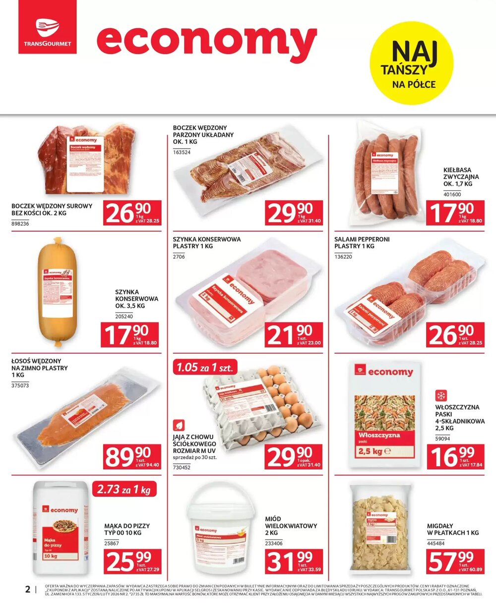 Gazetka promocyjna Selgros  ważna od 22.01.2026 - Strona 2.