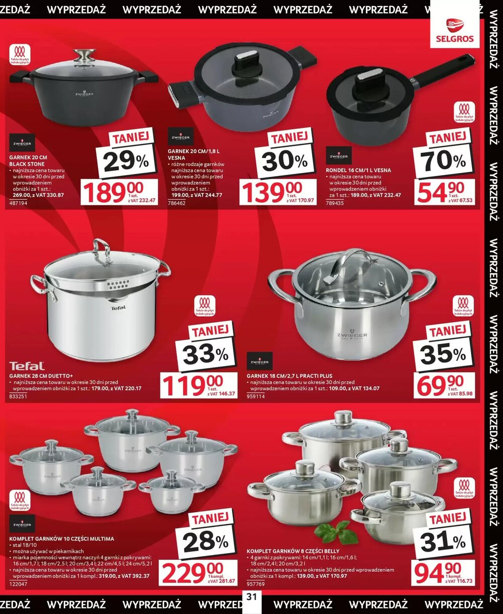 Gazetka promocyjna Selgros  ważna od 22.01.2026 - Strona 33.