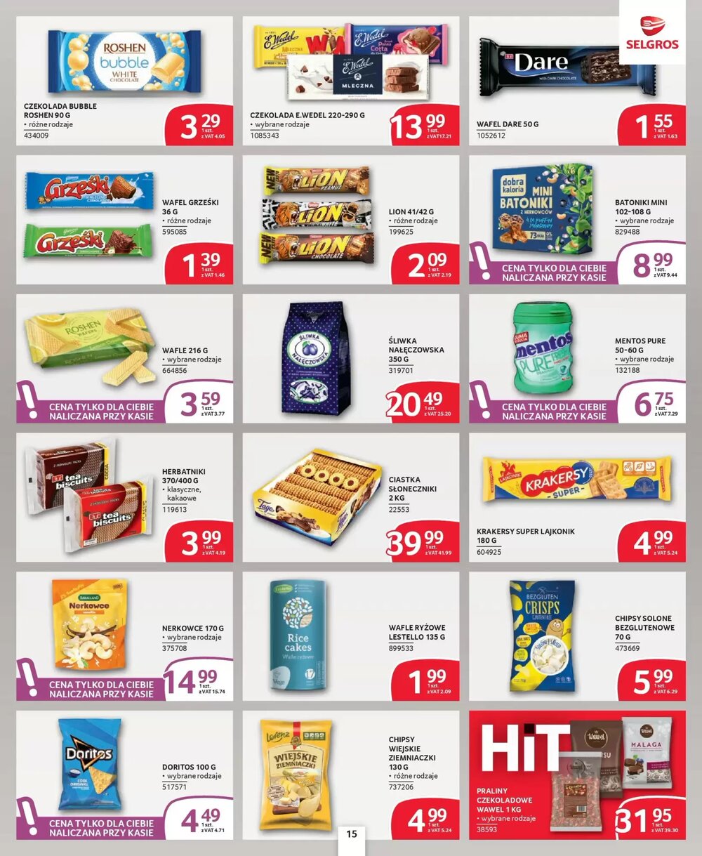 Gazetka promocyjna Selgros  ważna od 22.01.2026 - Strona 15.