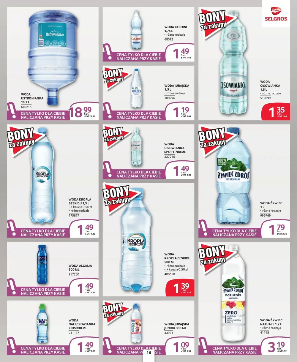 Gazetka promocyjna Selgros  ważna od 22.01.2026 - Strona 16.