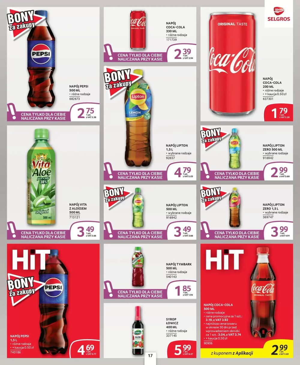 Gazetka promocyjna Selgros  ważna od 22.01.2026 - Strona 17.