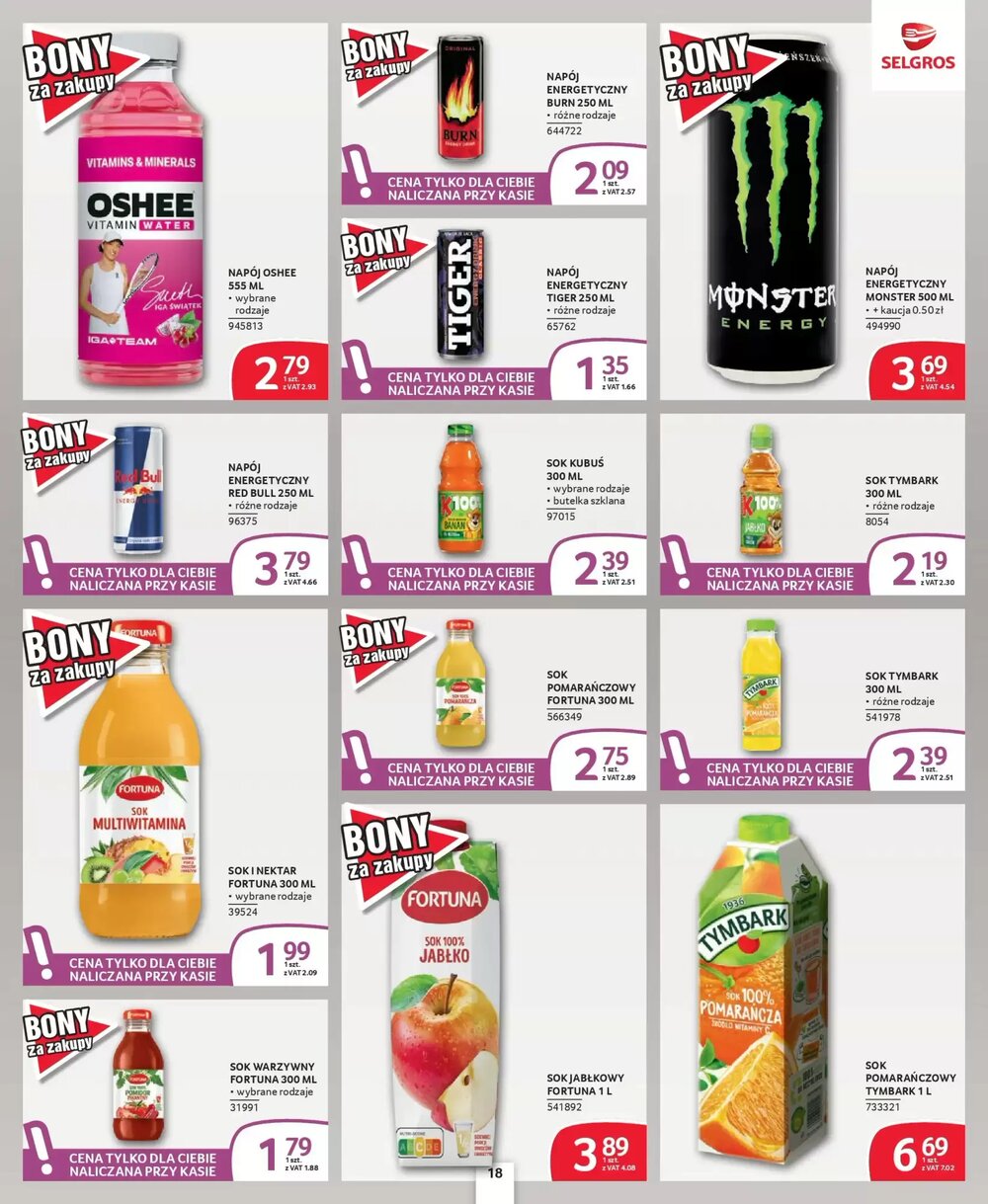 Gazetka promocyjna Selgros  ważna od 22.01.2026 - Strona 18.