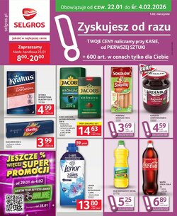 Gazetka promocyjna Selgros  ważna od 22.01.2026 - Strona 1.