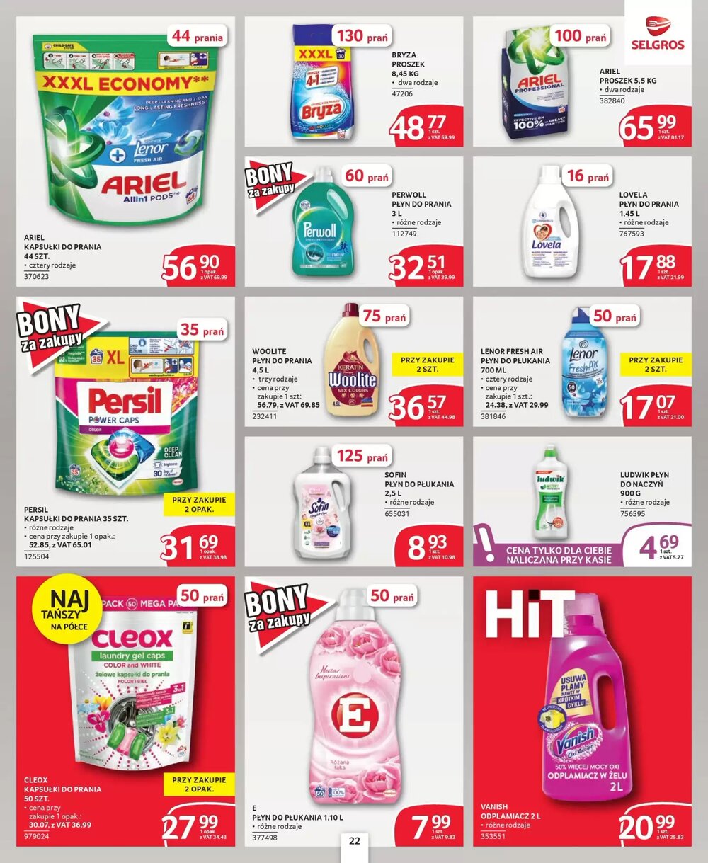 Gazetka promocyjna Selgros  ważna od 22.01.2026 - Strona 20.