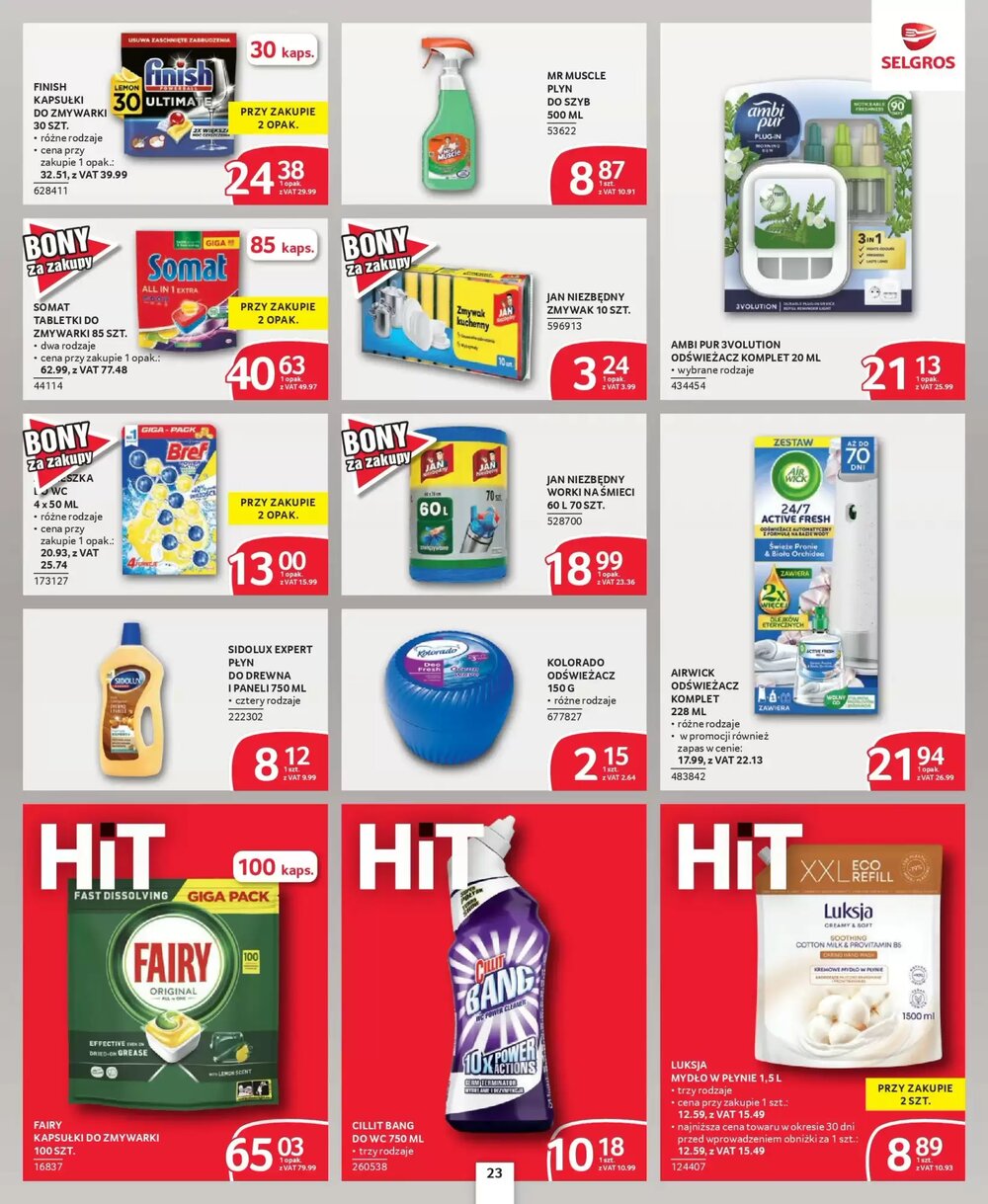 Gazetka promocyjna Selgros  ważna od 22.01.2026 - Strona 21.