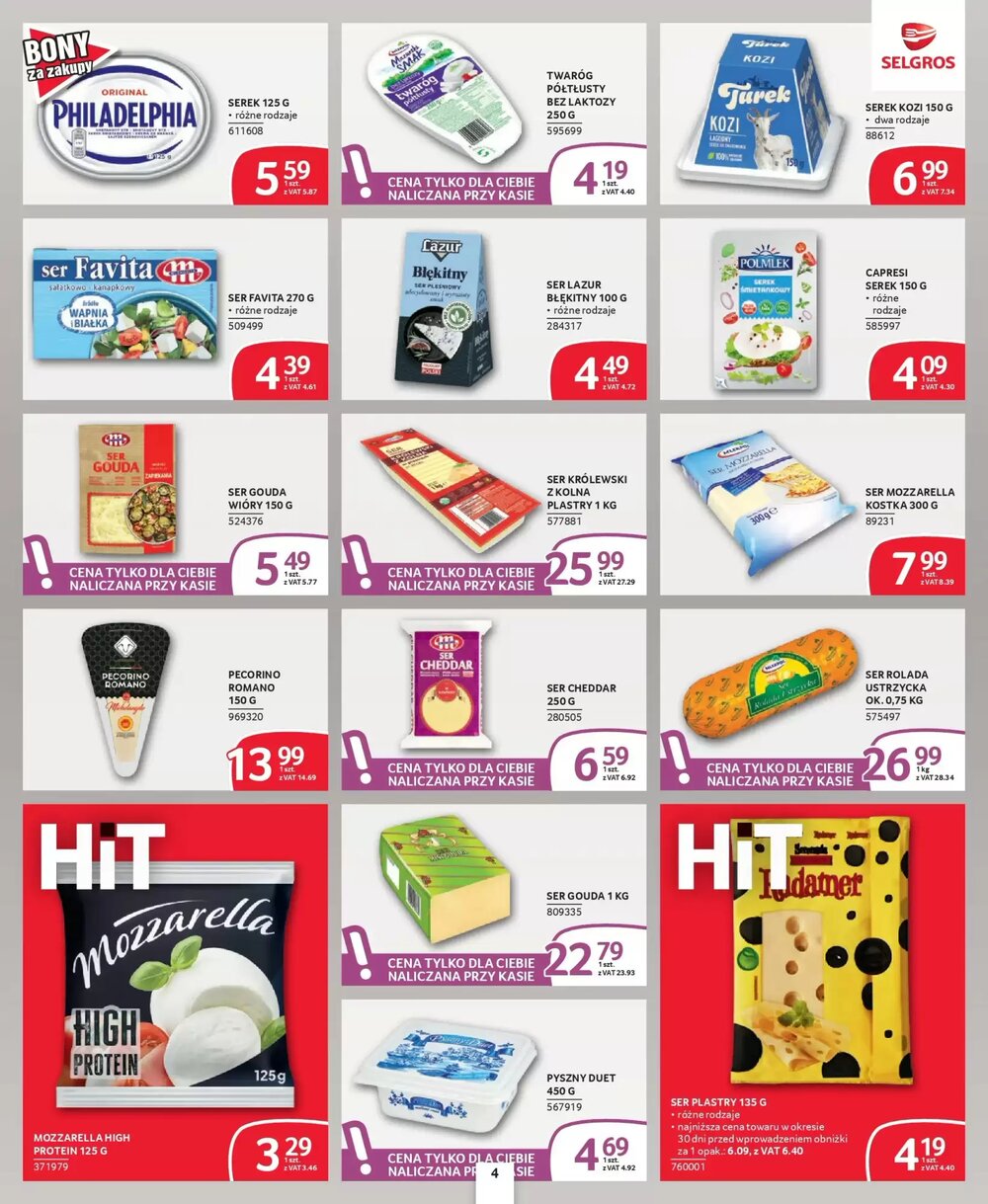 Gazetka promocyjna Selgros  ważna od 22.01.2026 - Strona 4.