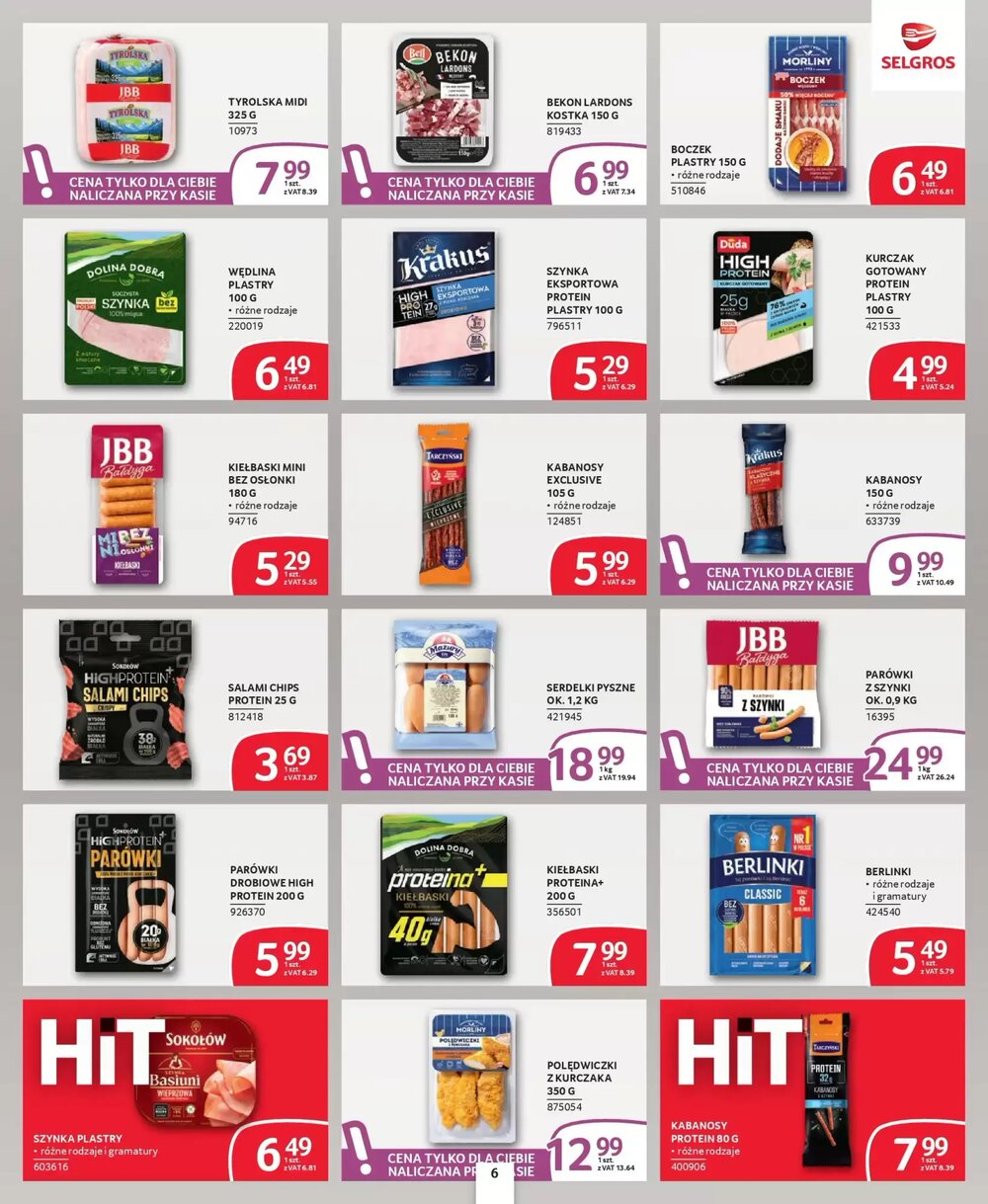 Gazetka promocyjna Selgros  ważna od 22.01.2026 - Strona 6.